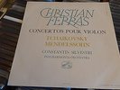 CHRISTIAN FERRAS VIOLIN CONCERTOS TCHAIKOVSKY MENDELSSOHN SILVESTRI  HMV FALP514