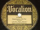 ELGAR'S CREOLE ORCHESTRA NIGHTMARE 78 VOCALION PRE WAR CHICAGO JAZZ