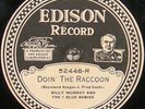 Billy Murray and the 7 Blue Babies (California Ramblers), Edison 52448, EE-