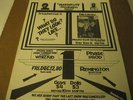 RARE ORIGINAL HIP HOP FLIER-TREACHEROUS 3,WHIZ KID,MASTER SCOTT.MANDIPLITE