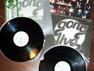 GONG LIVE ETC PROMO JAPAN WHITE LABEL MINT LP'S 4 Pg. Insert Color Photo sleeves