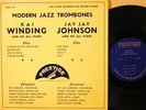 Prestige 109 Modern Jazz Trombones JJ Johnson Winding 10