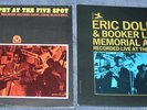 2 ERIC DOLPHY / BOOKER LITTLE LP's - PRESTIGE - LIVE AT FIVE SPOT - MEMORIAL