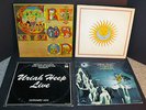 KING CRIMSON LIZARD LARKS TONGUES URIAH HEEP DEMONS WIZARDS (4) LP RECORD LOT