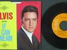 Elvis Presley If I Can Dream 68 Orig RCA USA 45 W/PS 47-9670 Orange WATCH FOR 1S