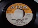 Northern Soul  45 -BEN E KING - I CAN'T BREAK THE NEWS  TO MYSELF - ATCO
