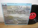 DEBUSSY LA MER RAVEL SZELL LP UK ORIG STEREO SAX 2532 MINT-