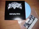 Immortal Destroying Divina LP 318 copies in blizzard blue wax (darkthrone ulver)