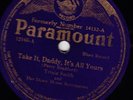 Blues PARAMOUNT/BLACK SWAN 12165 Trixie SMith in E to E- Take It Daddy