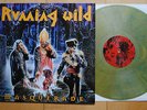 RUNNING WILD MASQUERADE GOLD/YELLOW VINYL kreator sodom destruction kiss dio