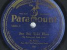 Hear Blues 78 rpm MA RAINEY See See Rider Blues PARAMOUNT 12252 Louis Armstrong