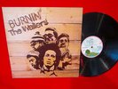 BOB MARLEY & WAILERS LP Burnin ISLAND orig UK Pink Rim 1973 great copy