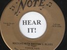 ROCKABILLY 45 Ronnie Haig (Note 10014) Rocking with Rhythm & Blues/Money Is a...