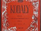 Janos Starker - KODALY Sonata for Unaccompanied Cello - Period SPLP 510