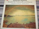 LUDWIG HOELSCHER CELLO SONATAS BRAHMS DEMUS PIANO MPS BASF 1973 GATE FOLD NM