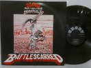Blood Money - Battlescarred - UK 1987 Ebony vinyl LP