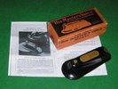 VINTAGE BOXED HIS MASTERS VOICE HMV GRAMOPHONE SPEED TESTER + INSTRUCTIONS