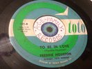 Freddie Houston-45 rpm -To Be In Love/Soft Walkin'-4 Color Toto #101 - northern