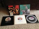 5 Queen LPs - Day at the Races, Night at the Opera, Sheer Heart Attack, News...