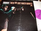 CHET BAKER QUINTET : SMOKIN LP 1966 SABA PRESTIGE PR 7449 GERMANY