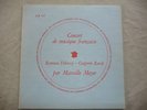 Rare French LP Marcelle MEYER : concert de musique française DF86 Ravel, Debussy