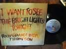 RICHARD & LINDA THOMPSON I Want To See The Bright Lights Tonight  LP RARE FOLK