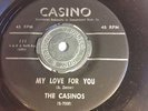 RARE DOO-WOP 45/ THE CASINOS 