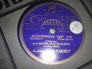   FRENCH  78 RPM  COLUMBIA / MENDELSSOHN  piano FRANCIS  PLANTE / EX+