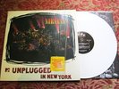 NIRVANA MTV Unplugged In New York RARE 1994 US ORIGINAL 1st PRESS WHITE VINYL LP