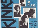 KINKS Till The End Of The Day RARE Denmark 45 I'M ON AN ISLAND mod dancer PSYCH