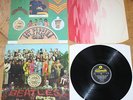 SUPERB + COMPLETE UK Beatles Sgt. Pepper PCS LP 1967 1st press MINT- VINYL