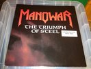 MANOWAR.THE TRIUMPH OF STEEL.FIRST PRESS ORIGINAL. LIMITED EDITION.