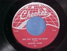 Ultra rare Elmore James Checker 45/Country Boogie/strong VG