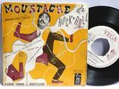 TRÈS RARE MOUSTACHE ET LE ROCK'N ROLL + Nadine Young EP 4 titres Véga 1956 45T