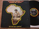 HUGH MUNDELL africa must be free 1st Press JAMAICA  MESSAGE 78' ROOTS LP EX