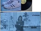 LO BORGES s/t- LP vinyl POSTER Brazil Odeon 1972 feat BETO GUEDES Clube Esquina