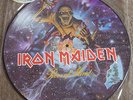IRON MAIDEN Piece of Mind 1983 USA Pict.disc w/Cross-Eyed Mary sticker