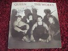 Queen - The Works LP Sleeve signed by All the Band