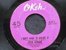 LITTLE RICHARD I Don’t Want To Discuss It Hurry Okeh Northern Soul 45 HEAR
