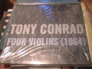 SEALED TONY CONRAD ELECTRONIC AVANT GARDE FOUR VIOLINS (1964) 1996 ETERNAL 2 LP