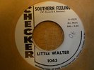 LITTLE WALTER Up The Line/Southern Feeling 45 CHECKER PROMO VG++ RARE BLUES