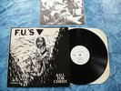 F.U.'S - KILL FOR CHRIST LP ORIG X-CLAIM 1982 PUSHEAD ssd the freeze punk kbd fu