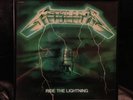 Metallica Ride The Lightning Green French Misprint 1984 Rare