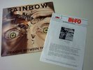 Rainbow - Straight Between The Eyes, german LP with Promoinsert, Archivcopy NEW