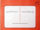 JUILLIARD QUARTET / Dvorak String Quartet / RCA Stereo SD, LSC-2524, 1S/1S