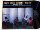 LIGHTNIN' HOPKINS, etc.: DOWN SOUTH SUMMIT MEETIN' world pacific LP / MONO DG NM