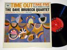 DAVE BRUBECK QUARTET: TIME OUT columbia LP / 6-eye MONO