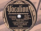 BOB WILLS & HIS TEXAS PLAYBOYS ON VOCALION 03206