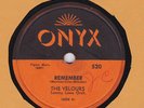 DOO-WOP : THE VELOURS ON ONYX 78 520