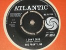 THE FRONT LINE. I DON'T CARE. ATLANTIC AT.4057 (RARE ITEM).
